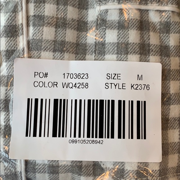 J. Crew || Vintage Gingham Flannel Pajamas - Picture 6 of 7